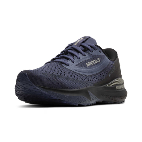 Brooks Adrenaline GTS 24 GTX chaussures de course à pied homme pointe - Black / Nightshadow / Coconut