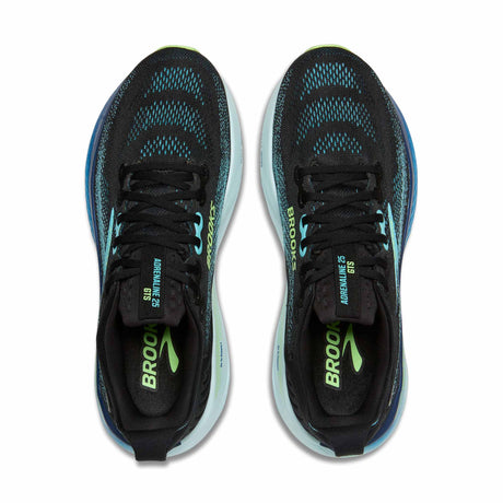 Brooks Adrenaline GTS 25 Men's Running Shoes - Black / Ipanema / Mint