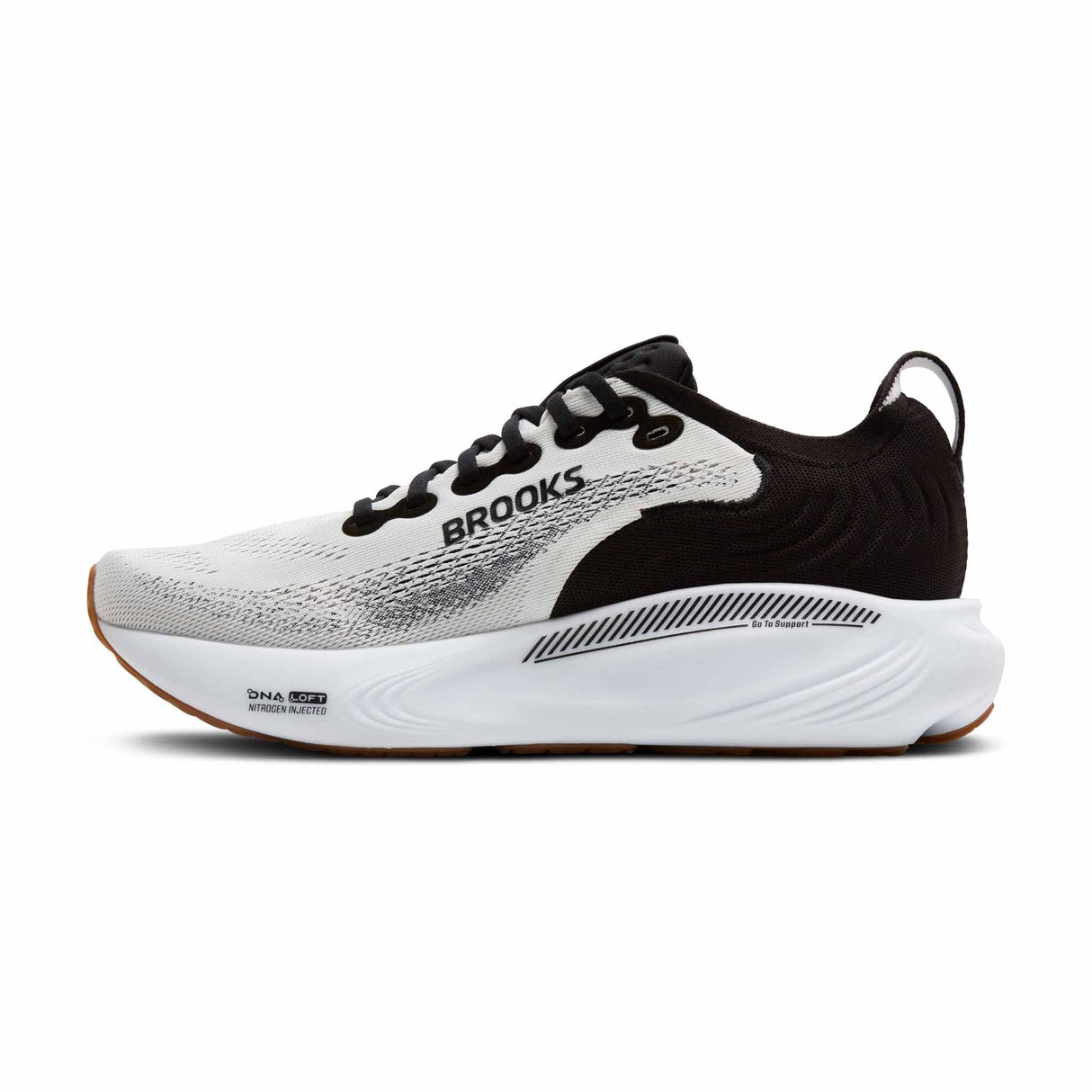 Brooks Adrenaline GTS 25 Men's Running Shoes - White / Black / White