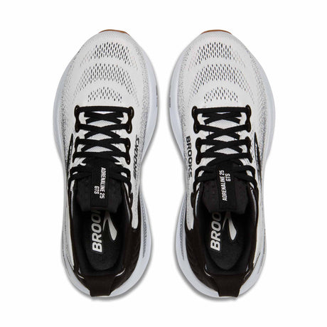 Brooks Adrenaline GTS 25 Men's Running Shoes - White / Black / White