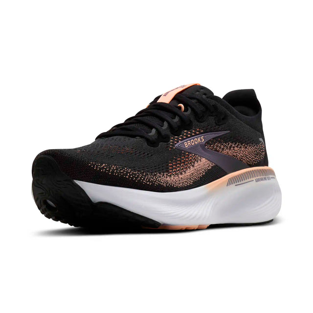 Brooks Adrenaline GTS 25 chaussures de course femme - Black / Peach / Mulled Grape
