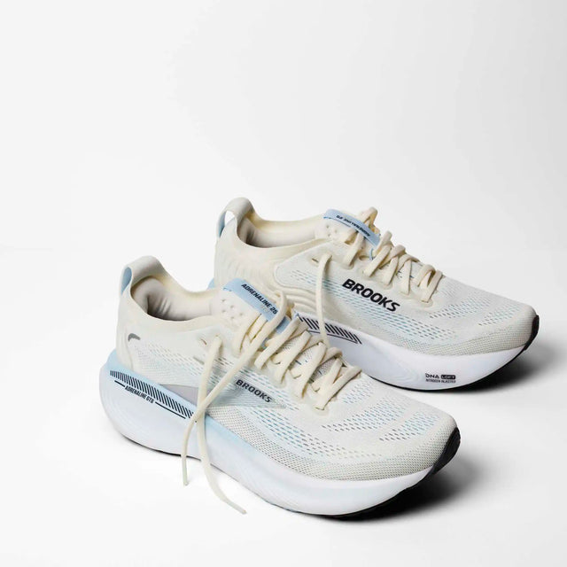 Brooks Adrenaline GTS 25 chaussures de course femme - Star White / Nantucket / Chrome