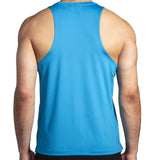 Camisole de course a pied Brooks Atmosphere Singlet 2.0 pour homme - cerulean dos