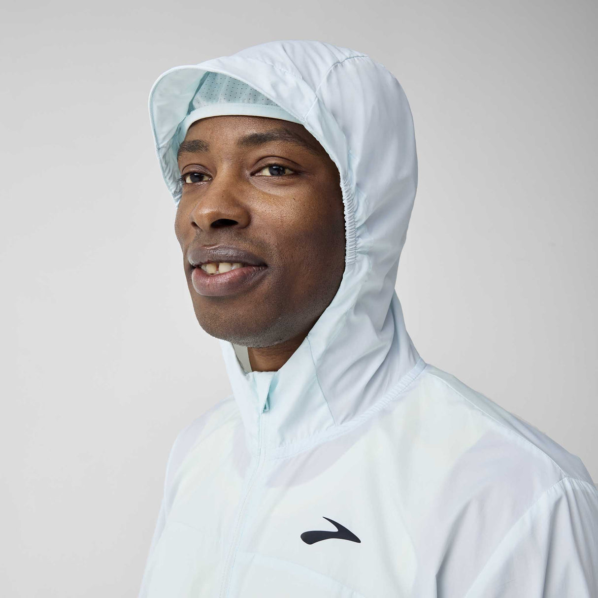 Brooks Canopy Packable Jacket coupe-vent de course à pied pour homme -Stride Blue