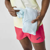 Brooks Canopy Packable Jacket coupe-vent de course à pied pour homme -Stride Blue