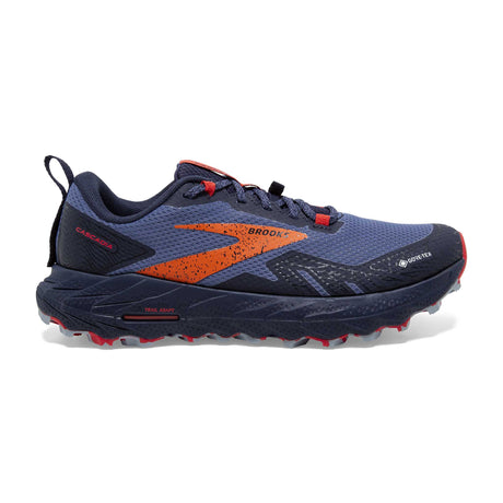 Brooks Cascadia 17 GTX souliers trail running femme - Navy/Bittersweet/Peacoat