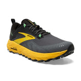 Brooks Cascadia 17 chaussures de course à pied trail homme pointe - Lemon Chrome / Sedona Sage