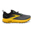 Brooks Cascadia 17 chaussures de course à pied trail homme - Lemon Chrome / Sedona Sage