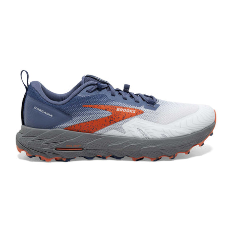 Brooks Cascadia 17 chaussures de course à pied trail homme - Blue/Navy/Firecracker