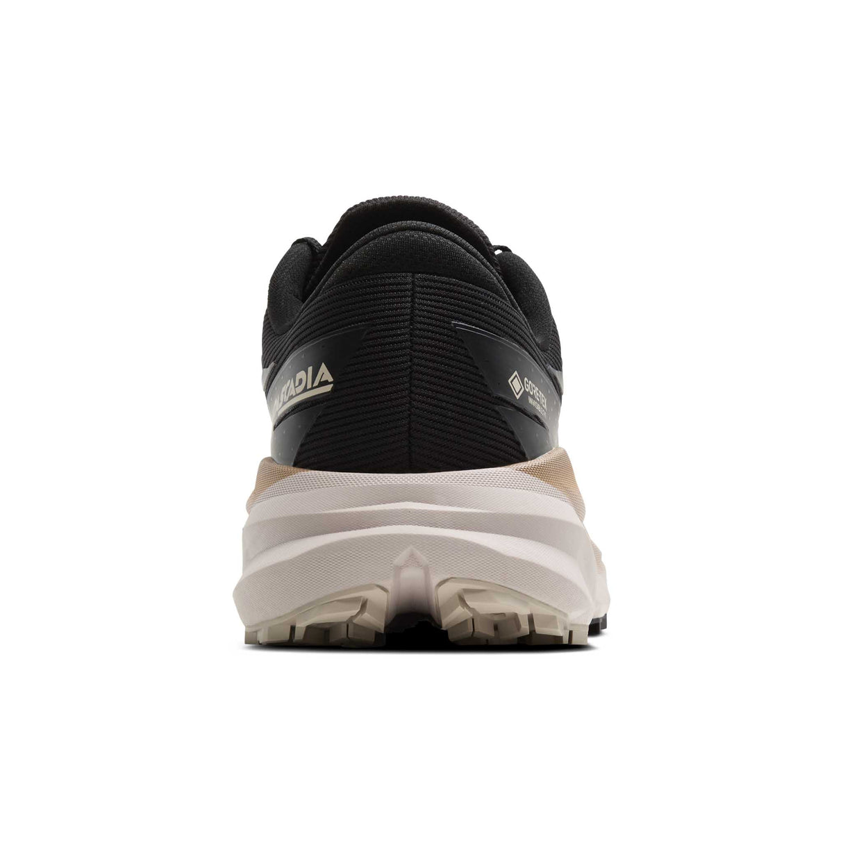 Brooks Cascadia 19 GTX chaussures de course à pied trail homme talon - Black / Ebony / Chateau Gray