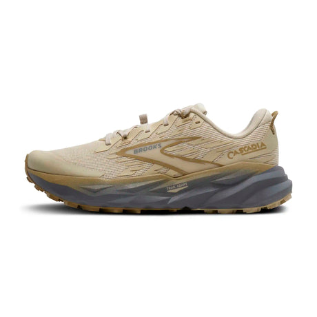 Brooks Cascadia 19 chaussures de course à pied trail femme - Sand / Primer / Starfish