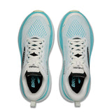 Brooks Cascadia 20 chaussures de course à pied trail homme - White / Blue / Black