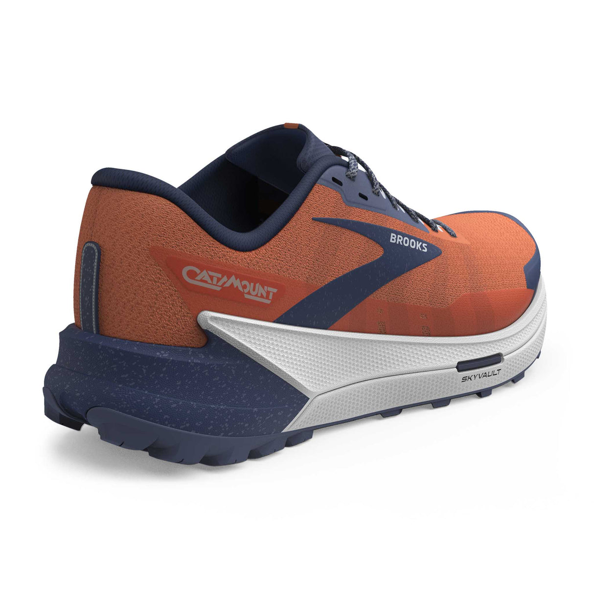 Brooks Catamount 2 chaussures de course à pied trail homme talon-Firecracker / Navy / Blue