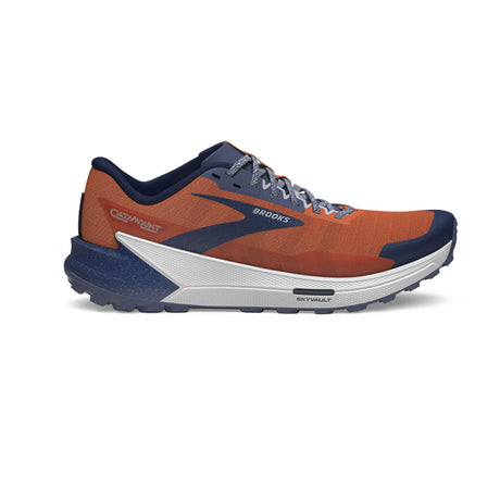 Brooks Catamount 2 chaussures de course à pied trail homme -Firecracker / Navy / Blue