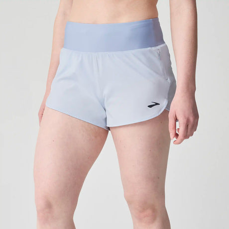 Brooks Chaser 3-inch short de course à pied 2.0 pour femme - Halogen Blue / Dk Halogen