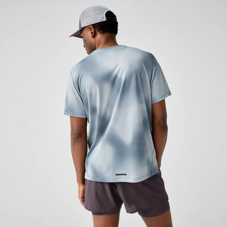Brooks Dash t-shirt à imprimé à manches courtes pour homme - Printed Euphoryc Slate