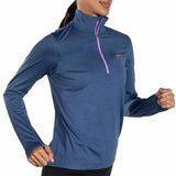 Brooks Dash 1/2 Zip 2.0 chandail de course à pied pour femme - Heather Aegean