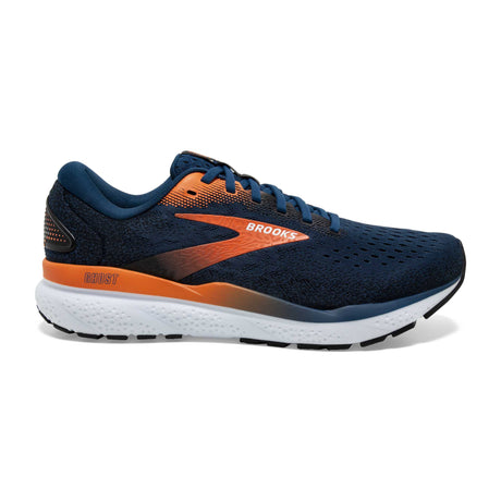 Brooks Ghost 16 souliers de course homme - Blue Opal / Black / Nasturtium