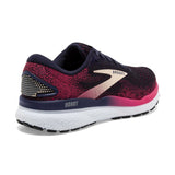 Brooks Ghost 16 souliers de course femme talon - Peacoat / Raspberry / Apricot