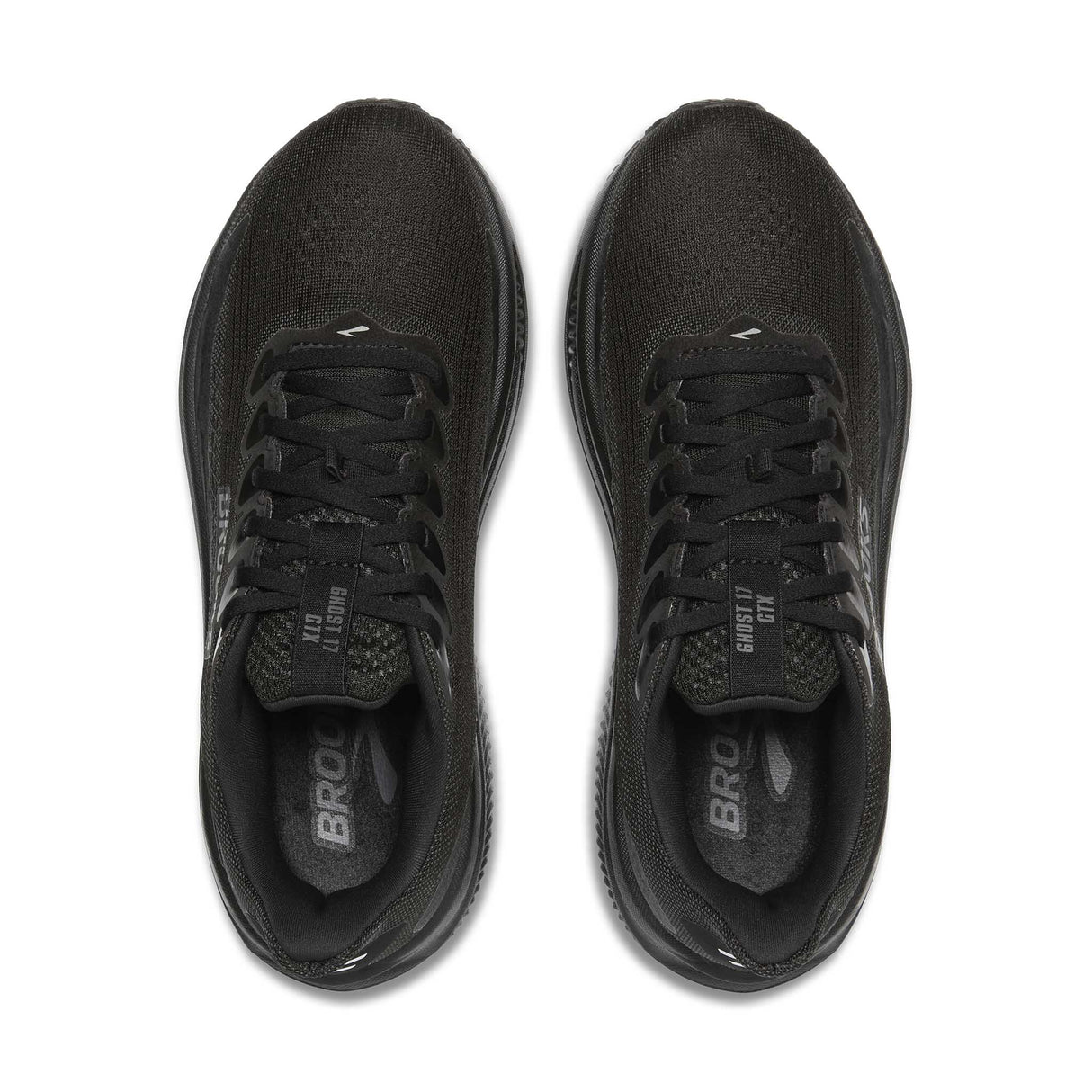 Brooks Ghost 17 GTX chaussures de course à pied homme empeigne - Black / Black / Ebony