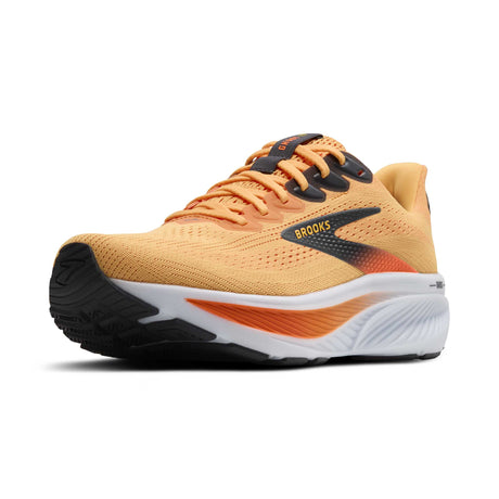 Brooks Ghost 17 chaussures de course homme pointe - Blazing Orange / Yellow / Ebony
