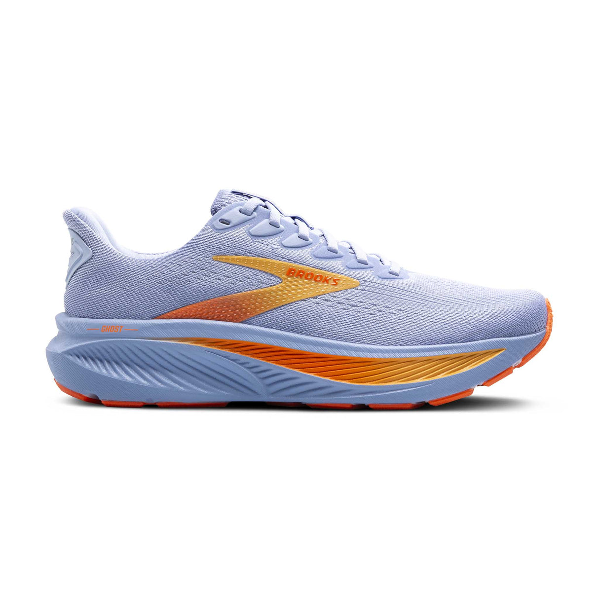 Brooks Ghost 17 chaussures de course femme - Blue Heron / White / Orange