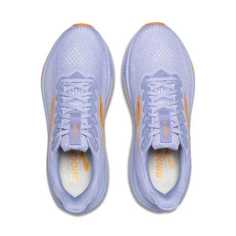 Brooks Ghost 17 chaussures de course femme empeigne - Blue Heron / White / Orange