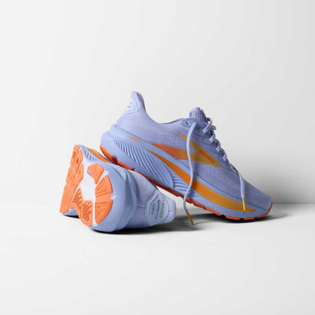 Brooks Ghost 17 chaussures de course femme paire - Blue Heron / White / Orange