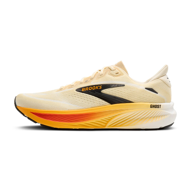 Brooks Ghost 18 Men's Running Shoes - Rutabaga / Tigerlily / Orange