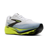 Brooks Ghost Amp chaussures de course homme - White / Blue / Nightlife