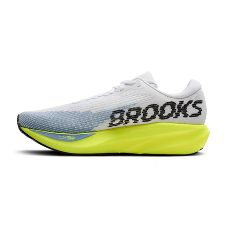 Brooks Ghost Amp chaussures de course homme - White / Blue / Nightlife