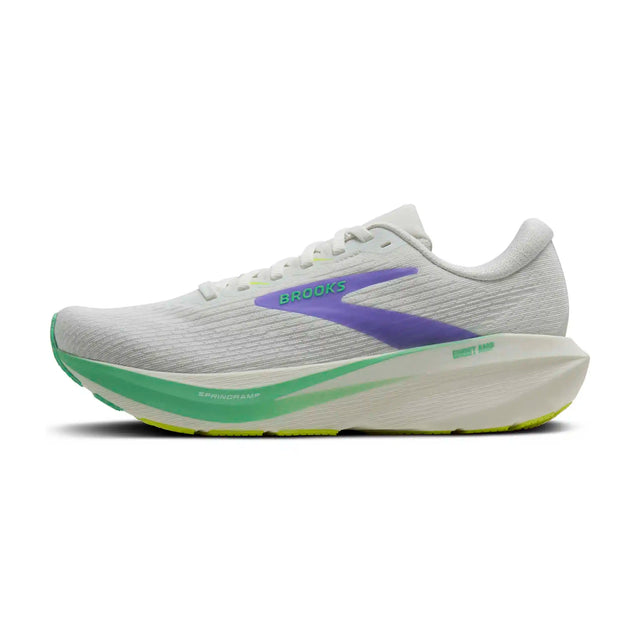 Brooks Ghost Amp chaussures de course femme - Grey / Grey / Paradise Green