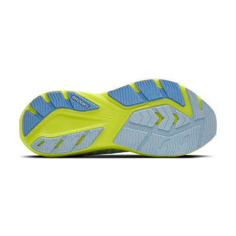 Brooks Ghost Amp chaussures de course femme - White / Blue / Nightlife