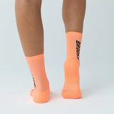 Brooks Ghost Crew chaussettes - Cyber Peach / Brooks