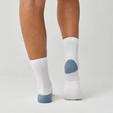 Brooks Ghost Lite Crew 2-pack chaussettes - Blue Haze & White / Haze