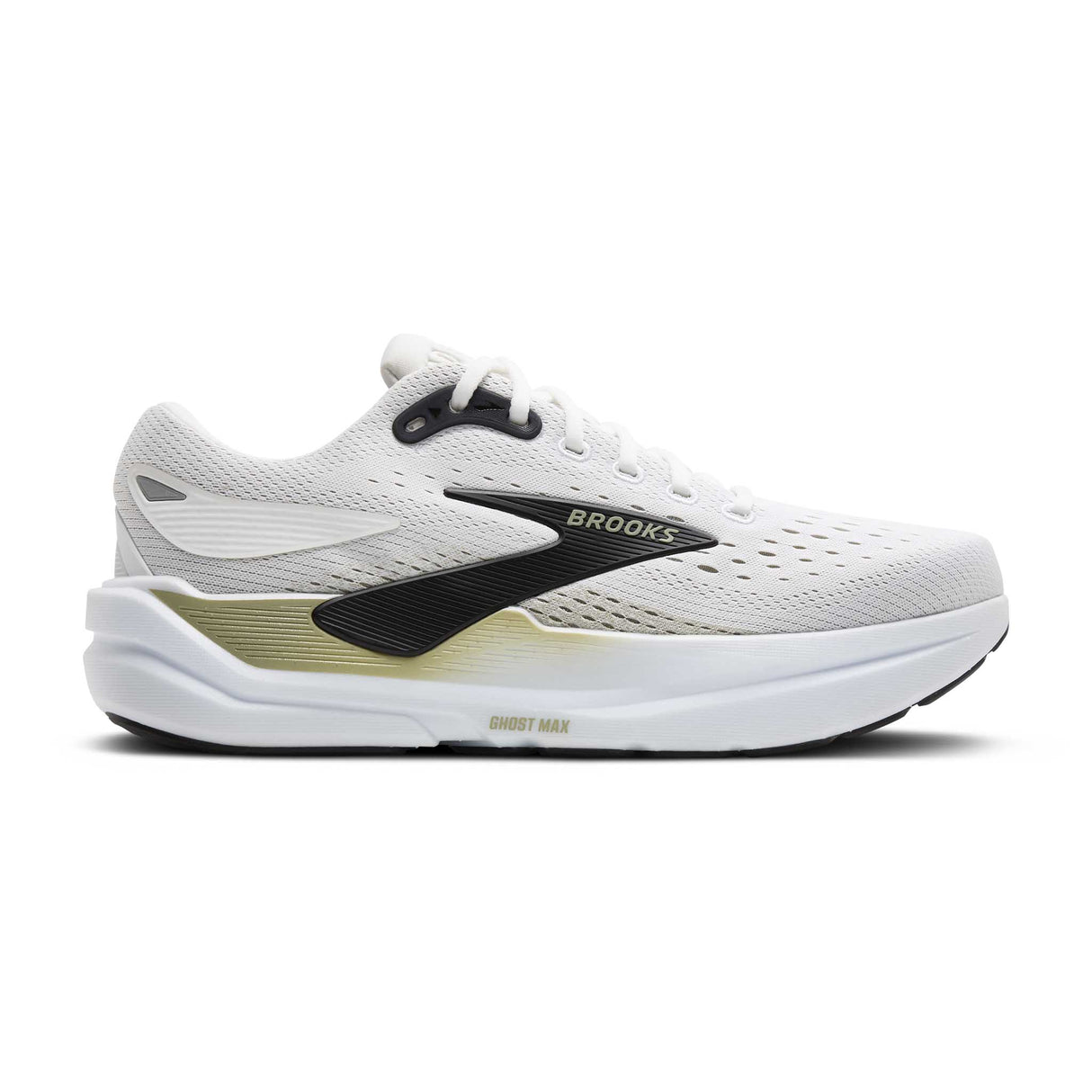 Brooks Ghost Max 3 chaussures de course à pied homme - Bright White / Tea / Black