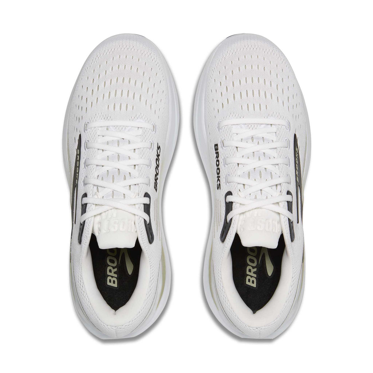 Brooks Ghost Max 3 chaussures de course à pied homme empeigne - Bright White / Tea / Black