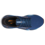 Brooks Glycerin 21 souliers de course homme empeigne -Blue Opal / Black / Nasturtium