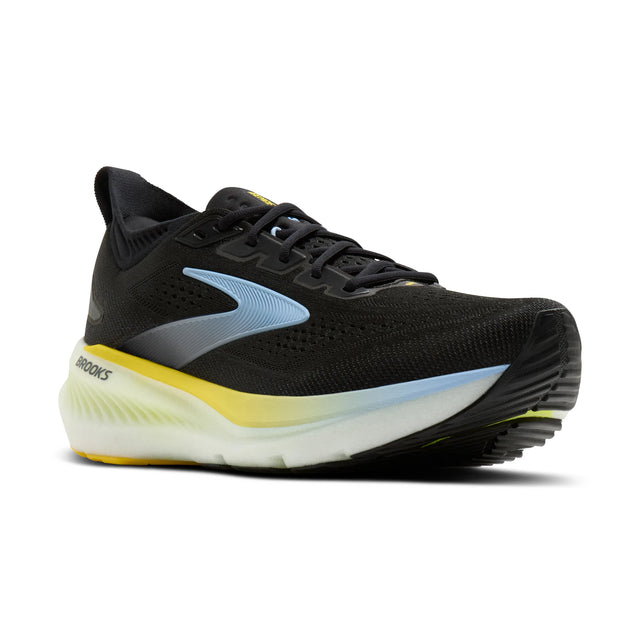 Brooks Glycerin 23 Men's Running Shoes - Black / Cyber Yellow / Nightlife