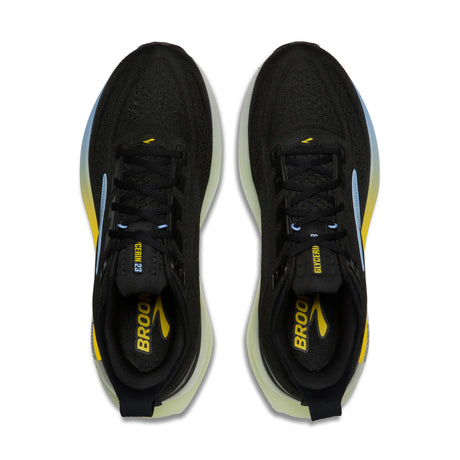 Brooks Glycerin 23 Men's Running Shoes - Black / Cyber Yellow / Nightlife