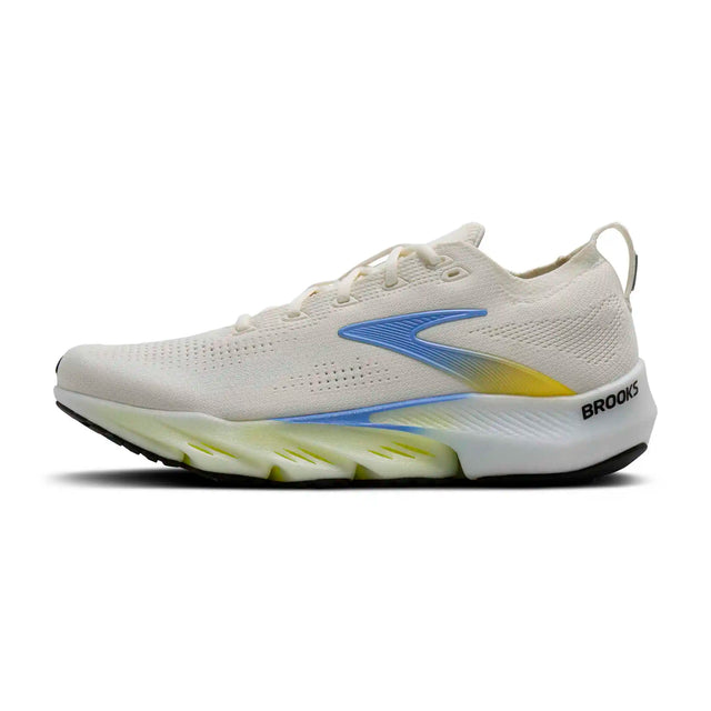 Brooks Glycerin Flex chaussures de course à pied homme - White / Cyber Yellow / Nightlife
