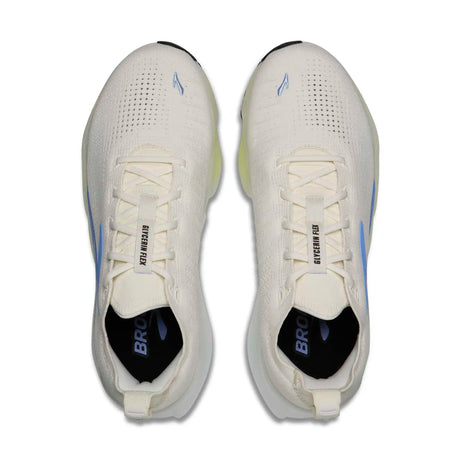 Brooks Glycerin Flex chaussures de course à pied homme - White / Cyber Yellow / Nightlife
