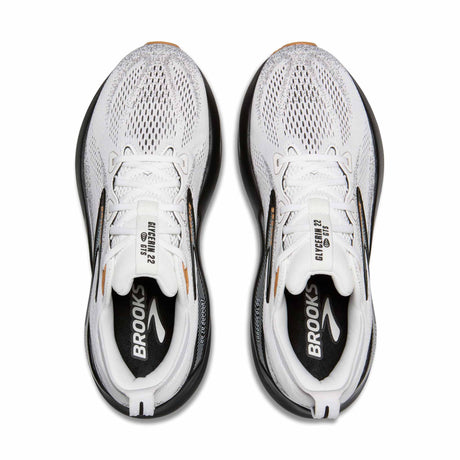 Brooks Glycerin GTS 22 Men's Running Shoes - White / Grey / Black
