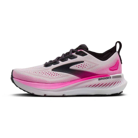 Brooks Glycerin GTS 23 chaussures de course femme - White / Phantom / Cyber Pink