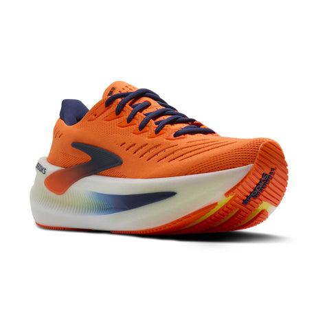 Brooks Glycerin Max 2 chaussures de course à pied homme - Orange / Beacon Blue / Nightlife