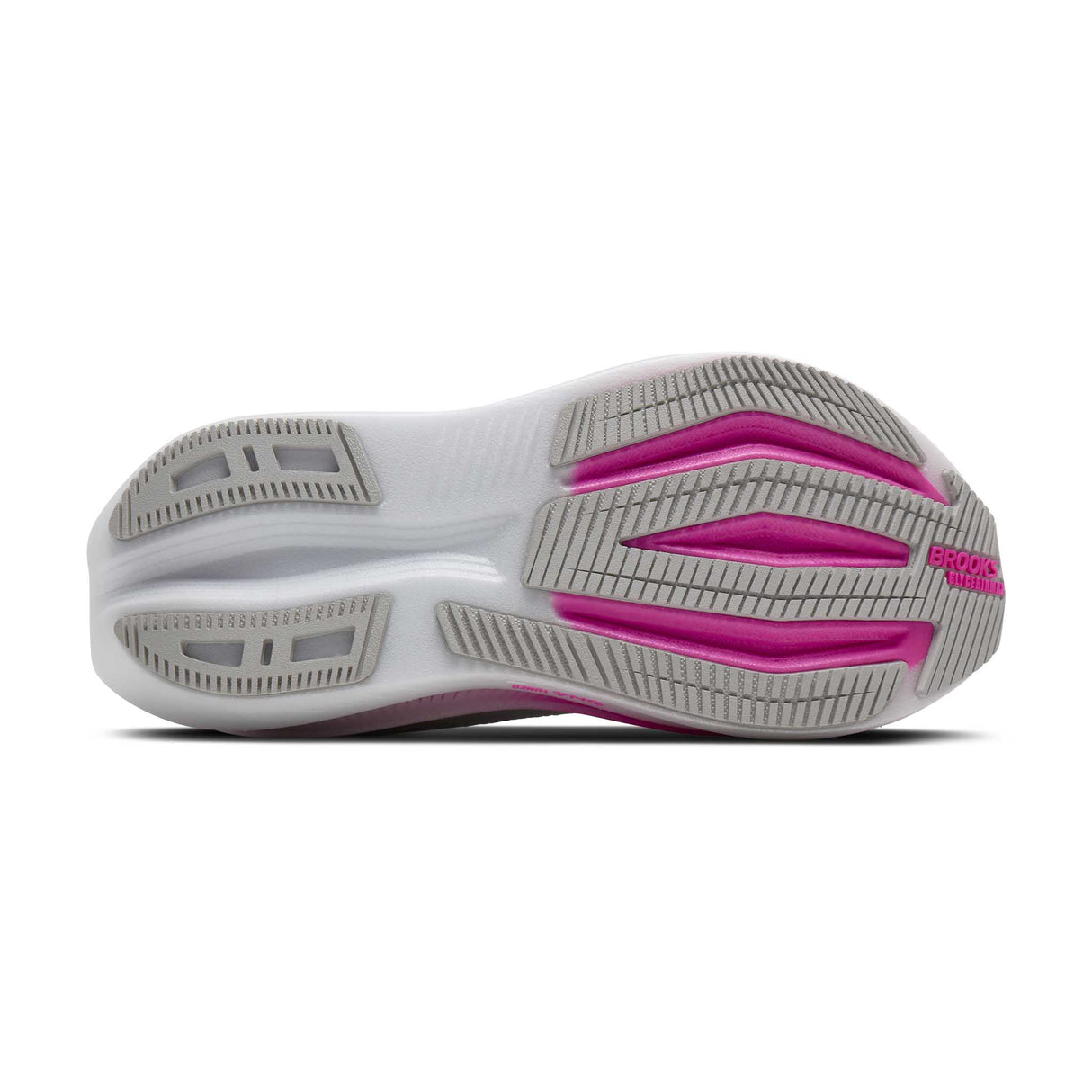Brooks Glycerin Max 2 chaussures de course à pied pour femme - Oyster / Argyle / Cyber Pink