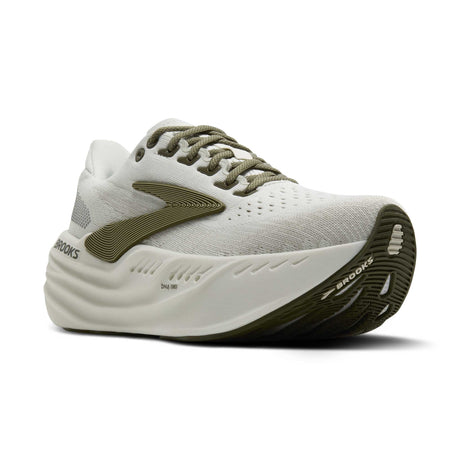 Souliers de course Brooks Glycerin Max pour homme pointe - Grey / Dusty Olive / Tea