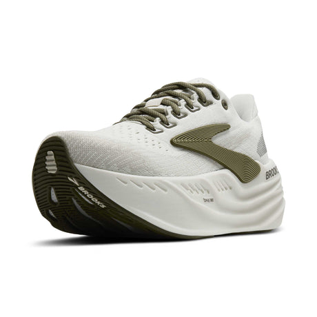 Souliers de course Brooks Glycerin Max pour homme pointe - Grey / Dusty Olive / Tea