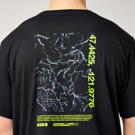 Brooks Graphic t-shirt homme - Noir / Sun Glare