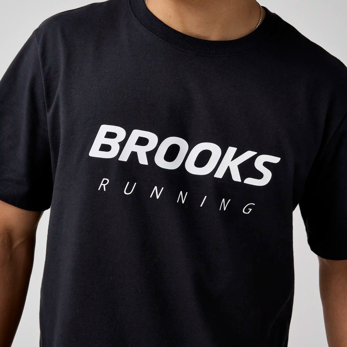 Brooks Graphic t-shirt homme - Noir / Blanc